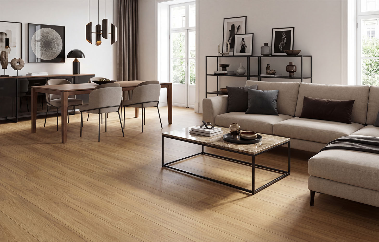 Ламинат Дуб Файрстоун  фото 3